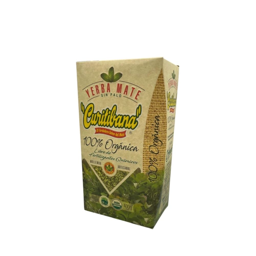 YERBA MATE ORGANICA CURITIBANA 400GR