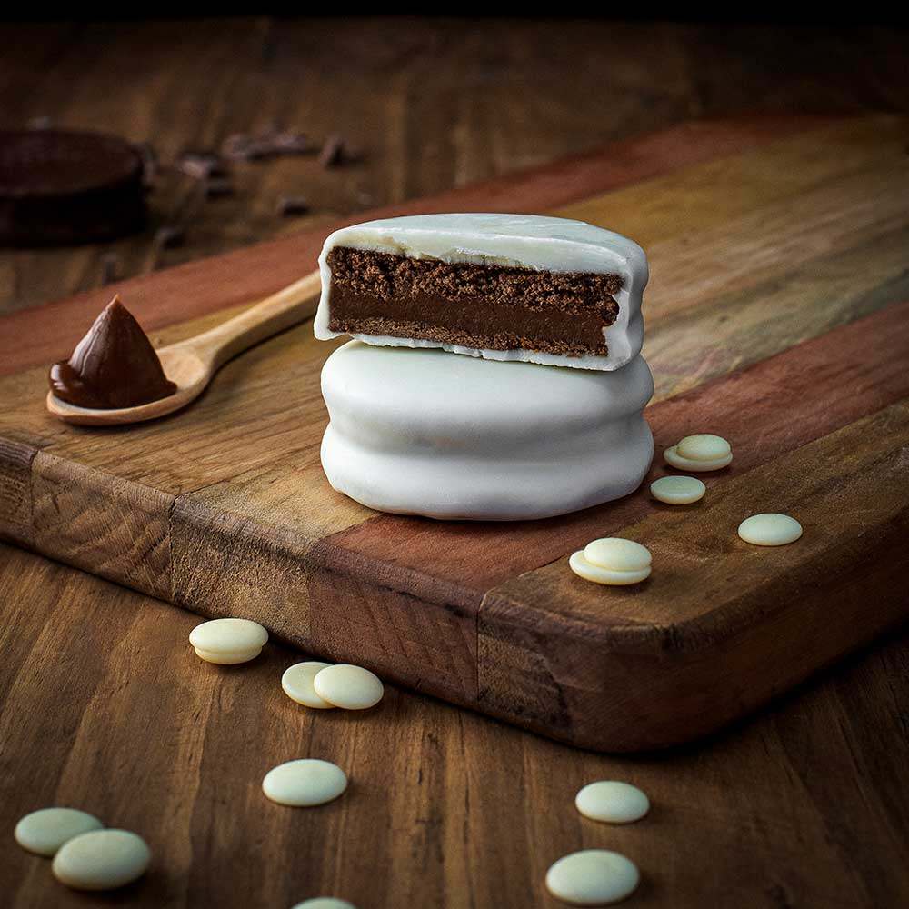 ALFAJOR CHOCOLATE BLANCO PAPAYA LILI'S UNIDAD