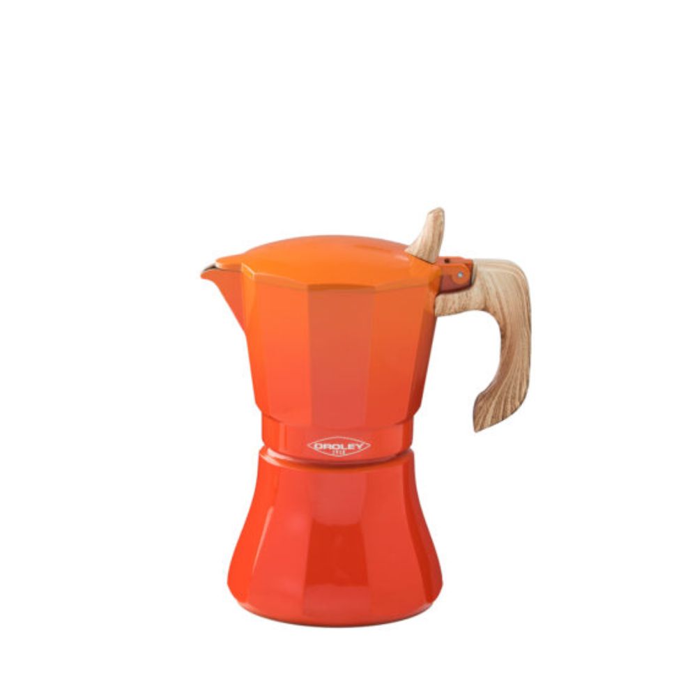 CAFETERA PETRA NARANJA OROLEY 6 TAZAS