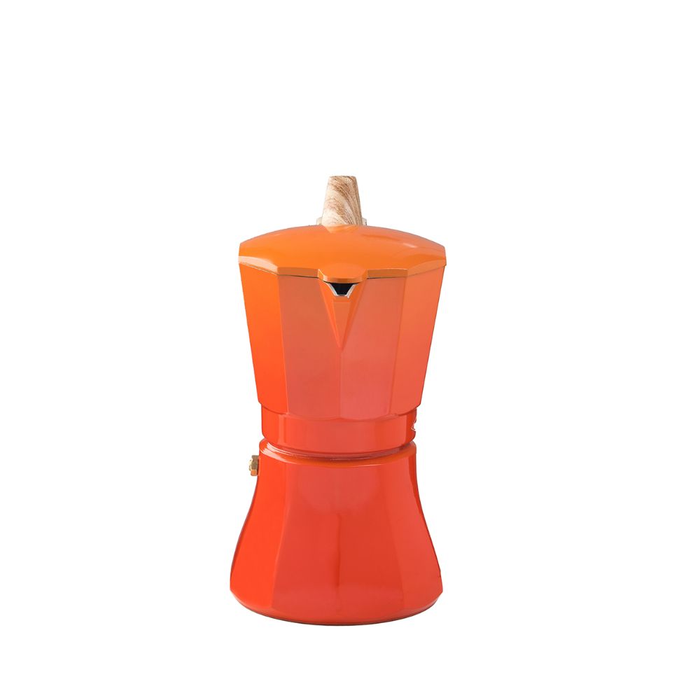 CAFETERA PETRA NARANJA OROLEY 6 TAZAS