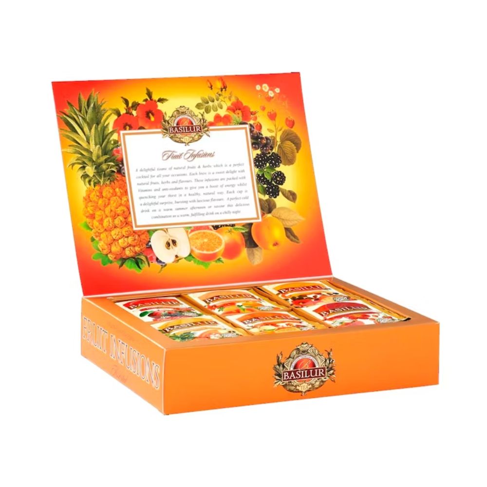 CAJA COLECCION INFUSIONES BASILUR 60 BOLSAS