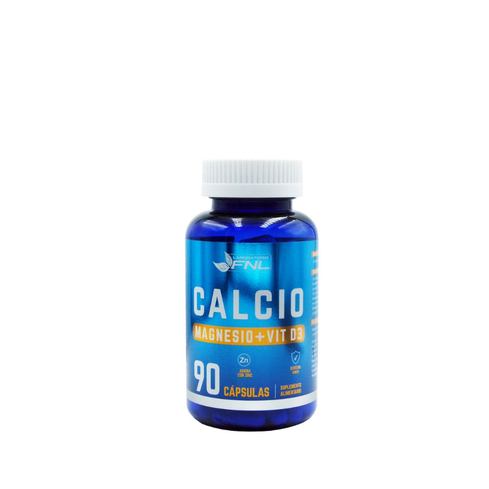 CALCIO + MAGNESIO + VITAMINA D3 FNL 90 CAPSULAS