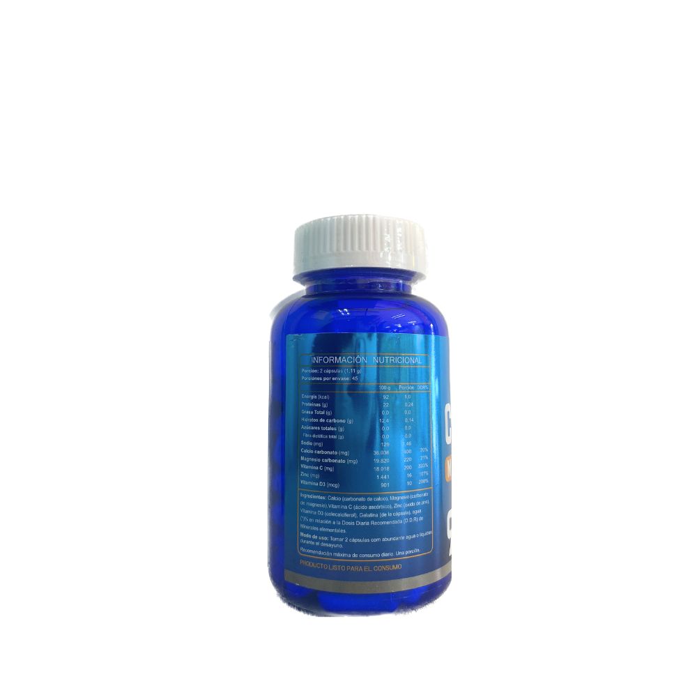 CALCIO + MAGNESIO + VITAMINA D3 FNL 90 CAPSULAS