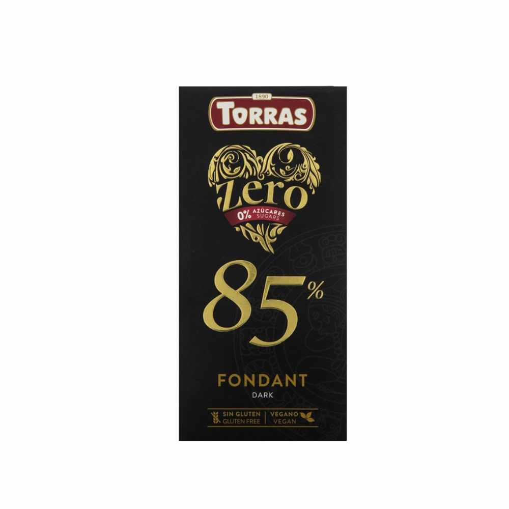 CHOCOLATE 85% CACAO TORRAS 100 GR