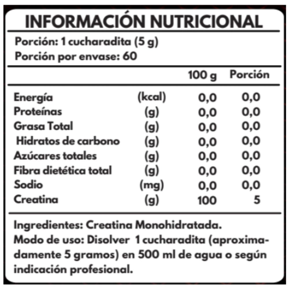 CREATINA FNL 300GR