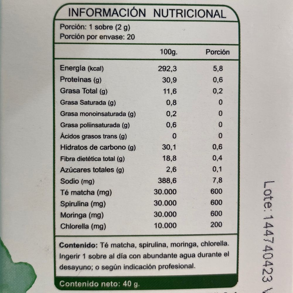 DETOX FNL 20 SACHETS