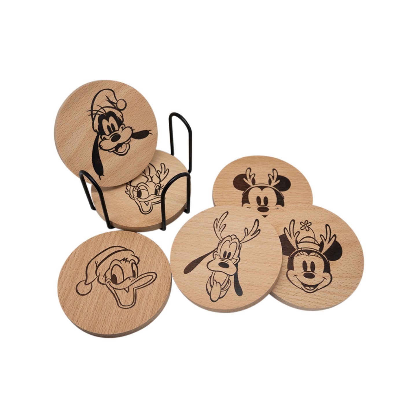 SET POSA VASOS COLECCIÓN NAVIDAD DISNEY