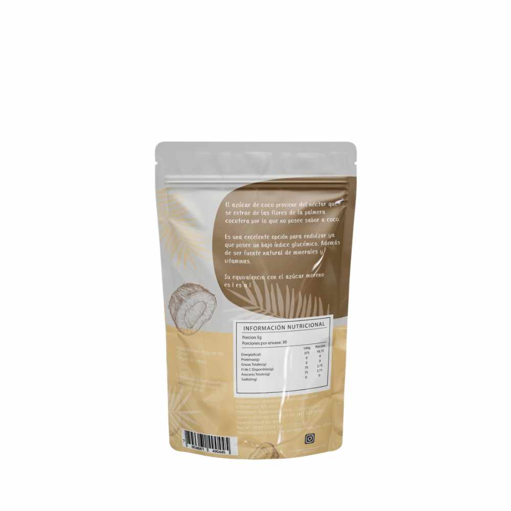 AZUCAR DE COCO 150GR KOE CHILE