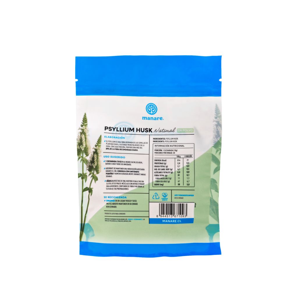 PSYLLIUM HUSK MANARE 200GR
