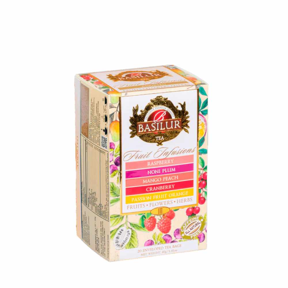CAJA FRUIT INFUSIONS BASILUR 20 BOLSAS