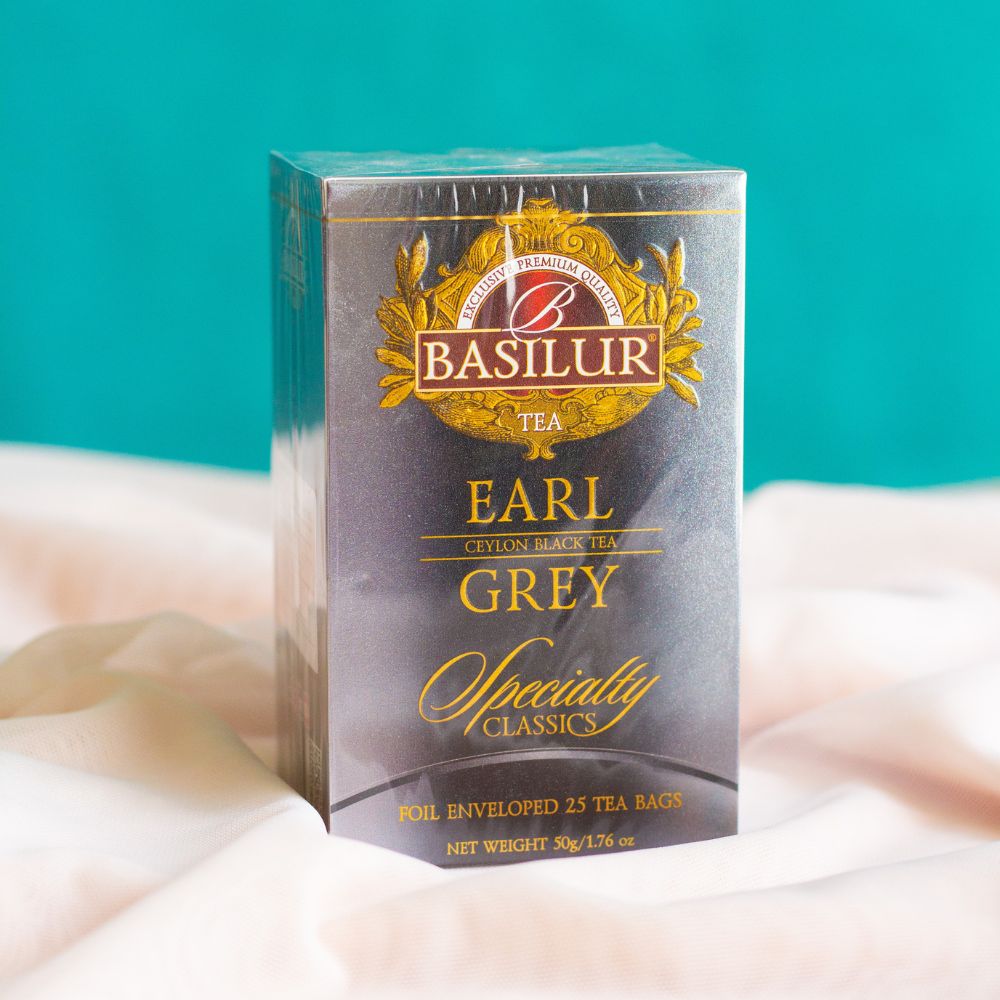 CAJA TE EARL GREY BASILUR 25 BOLSAS