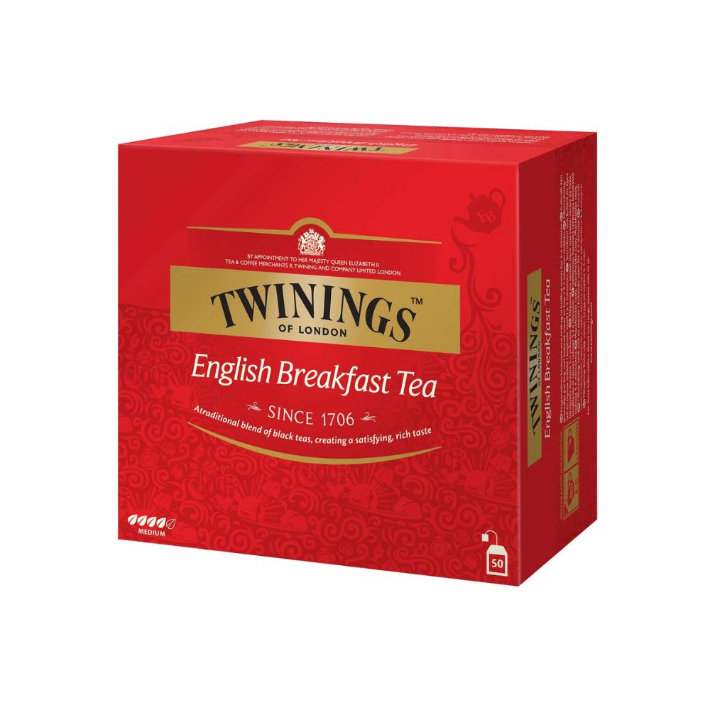 TE ENGLISH BREAKFAST TWININGS 50 BOLSAS