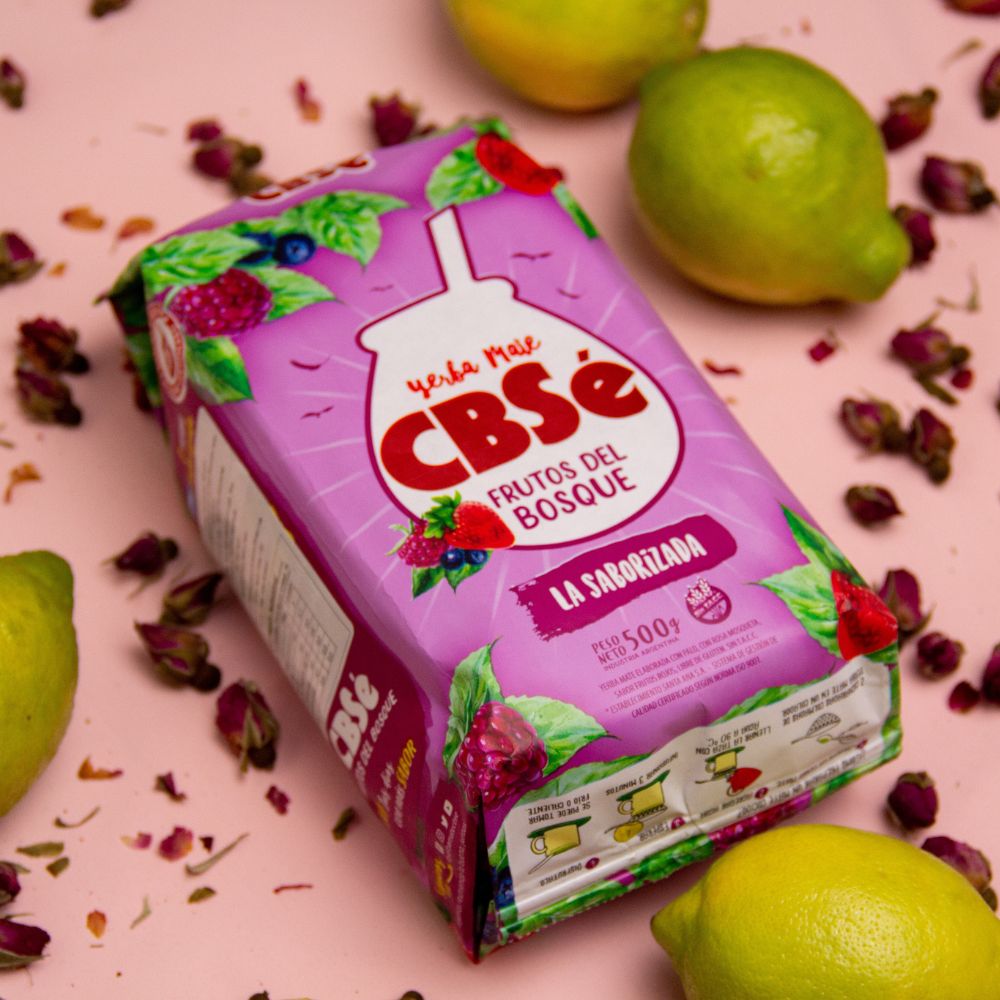 YERBA MATE FRUTOS DEL BOSQUE CBSE 500GR