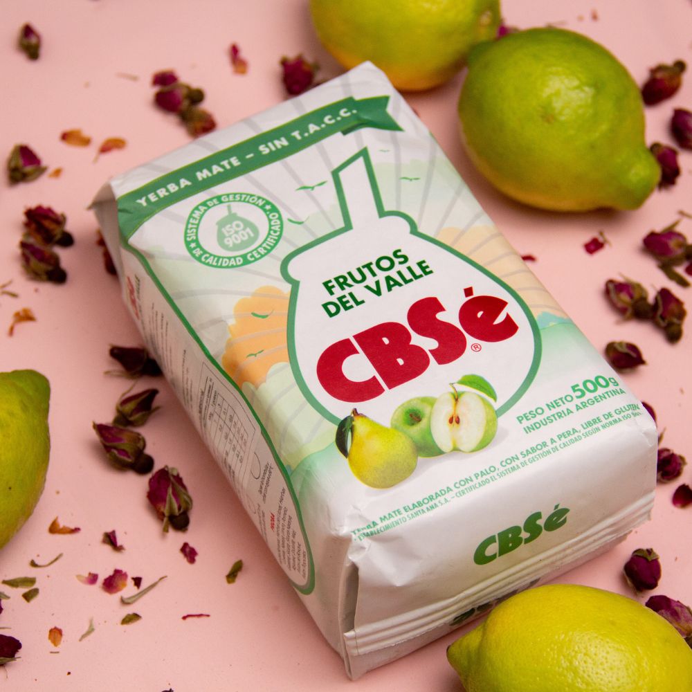 YERBA MATE FRUTOS DEL VALLE CBSE 500GR