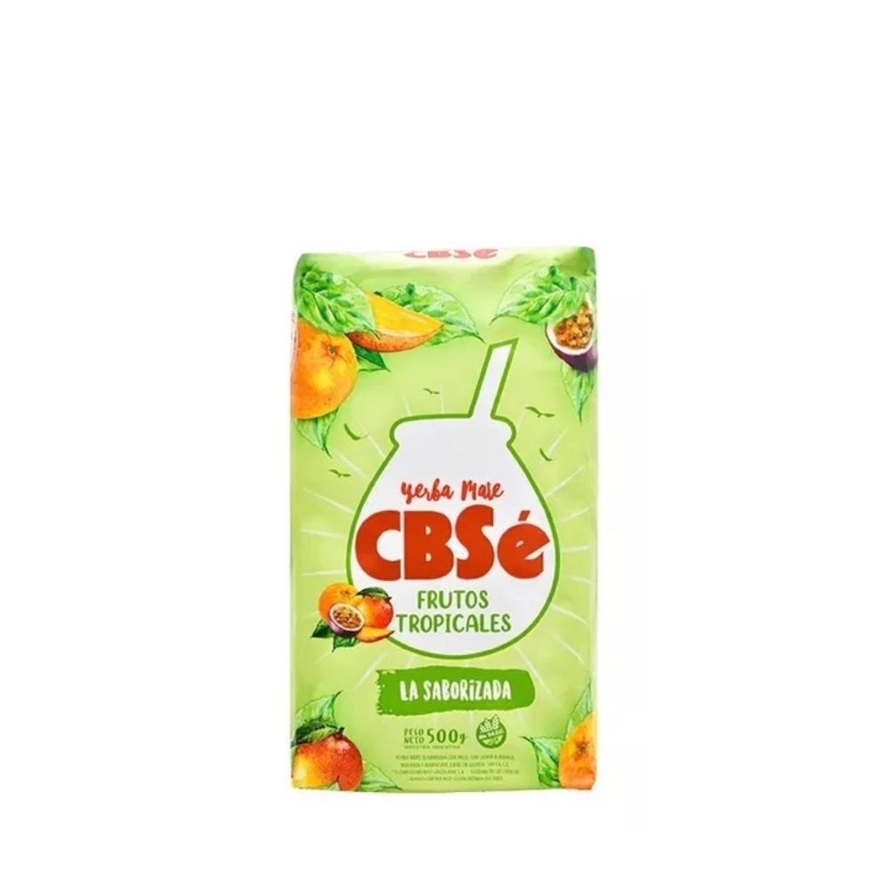 YERBA MATE FRUTOS TROPICALES CBSE 500GR