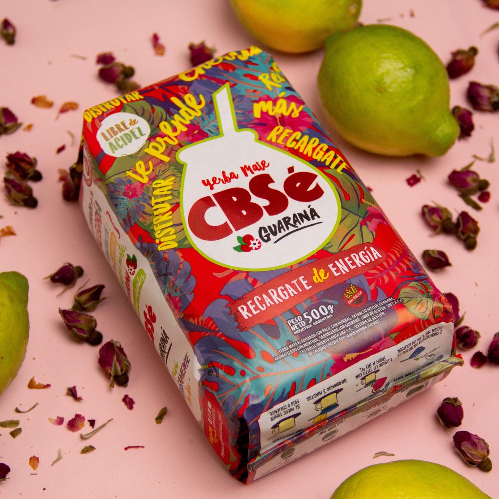 YERBA MATE GUARANA CBSE 500GR