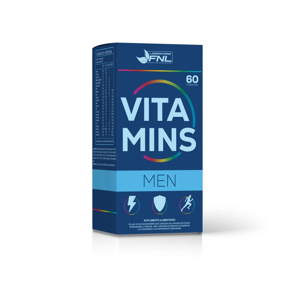 VITAMINS MEN 60 CAPS FNL