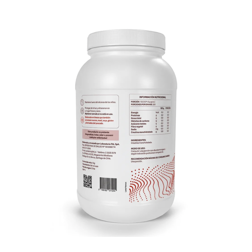 CREATINA MONOHIDRATADA 1 KG FNL
