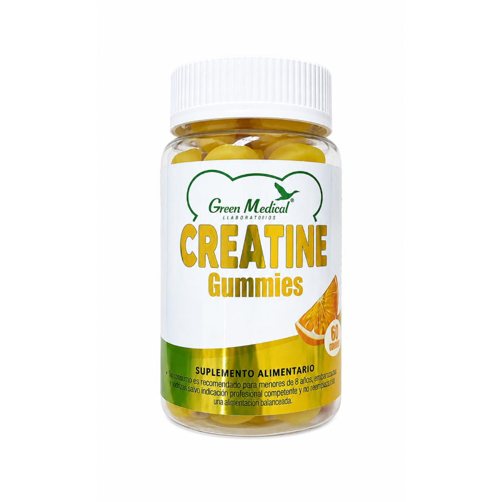 CREATINA GUMMIES 60 GOMITAS GREEN MEDICAL