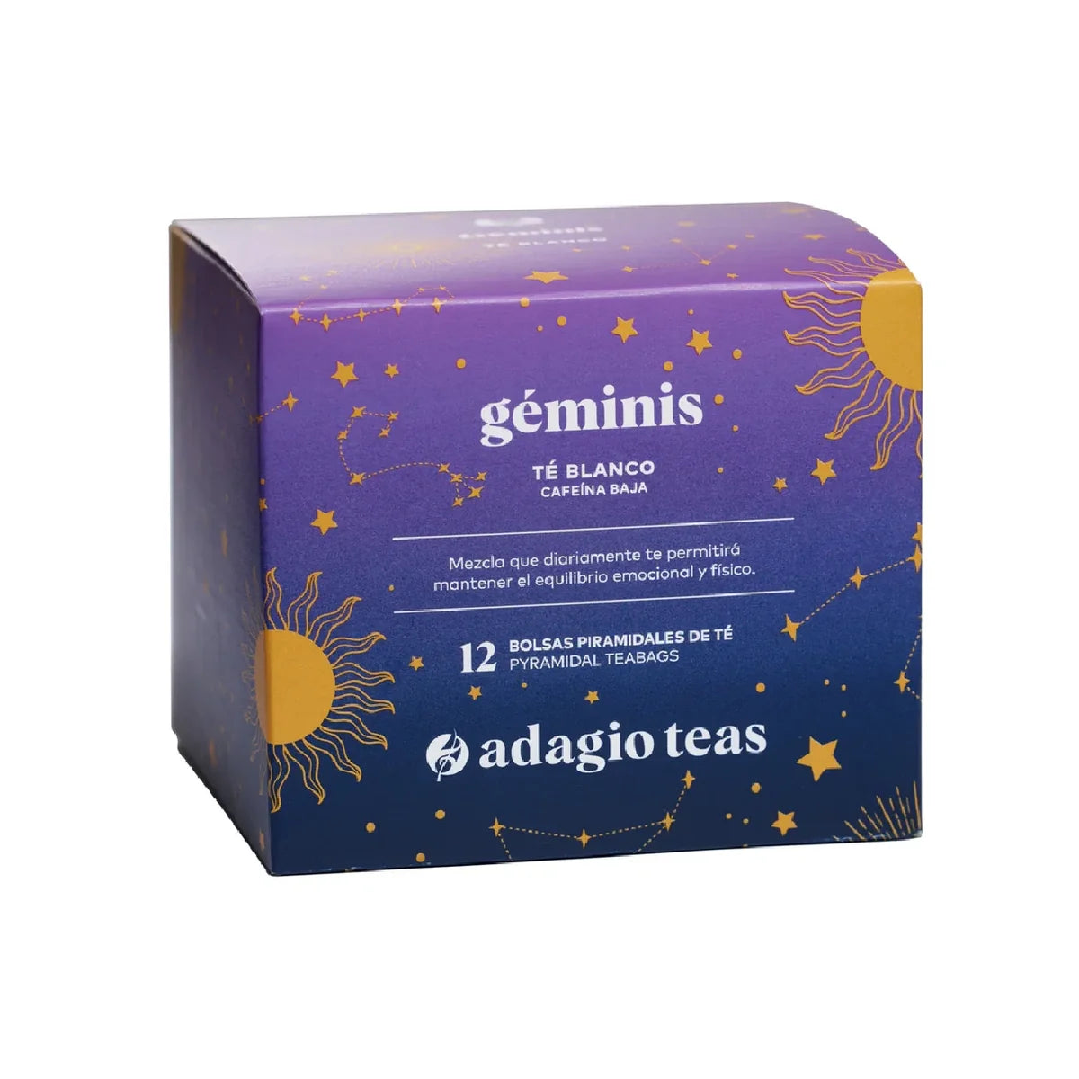 CAJA 12 TEABAGS GÉMINIS ADAGIO