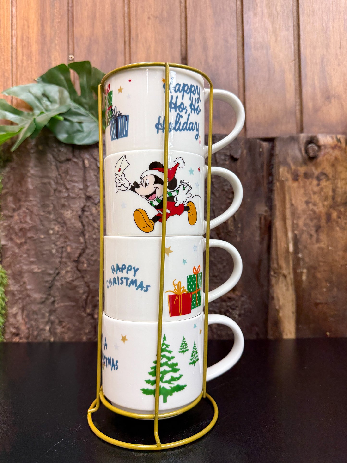SET 4 TAZONES CERAMICA DISNEY 400 ML