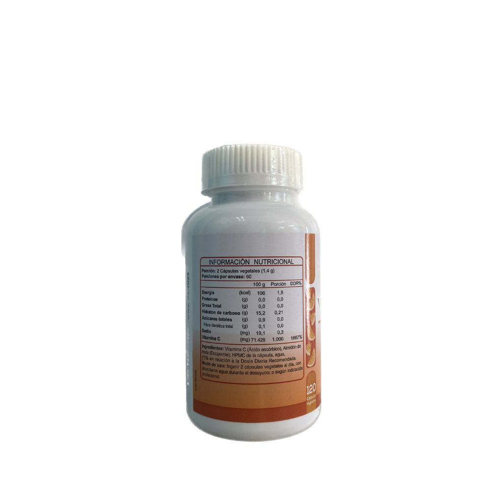 VITAMINA C 500 MG FNL 120 CAPSULAS