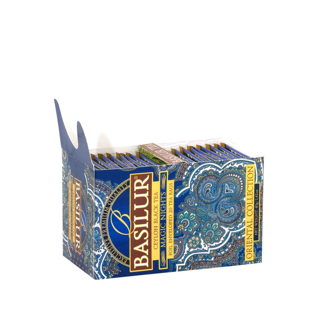 CAJA NOCHES MAGICAS BASILUR 25 BOLSAS