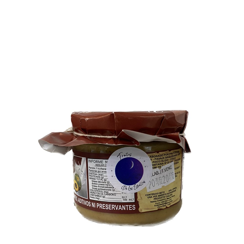 MANJAR ARTESANAL LUCUMA FRUTOS DE ELQUI 250GR