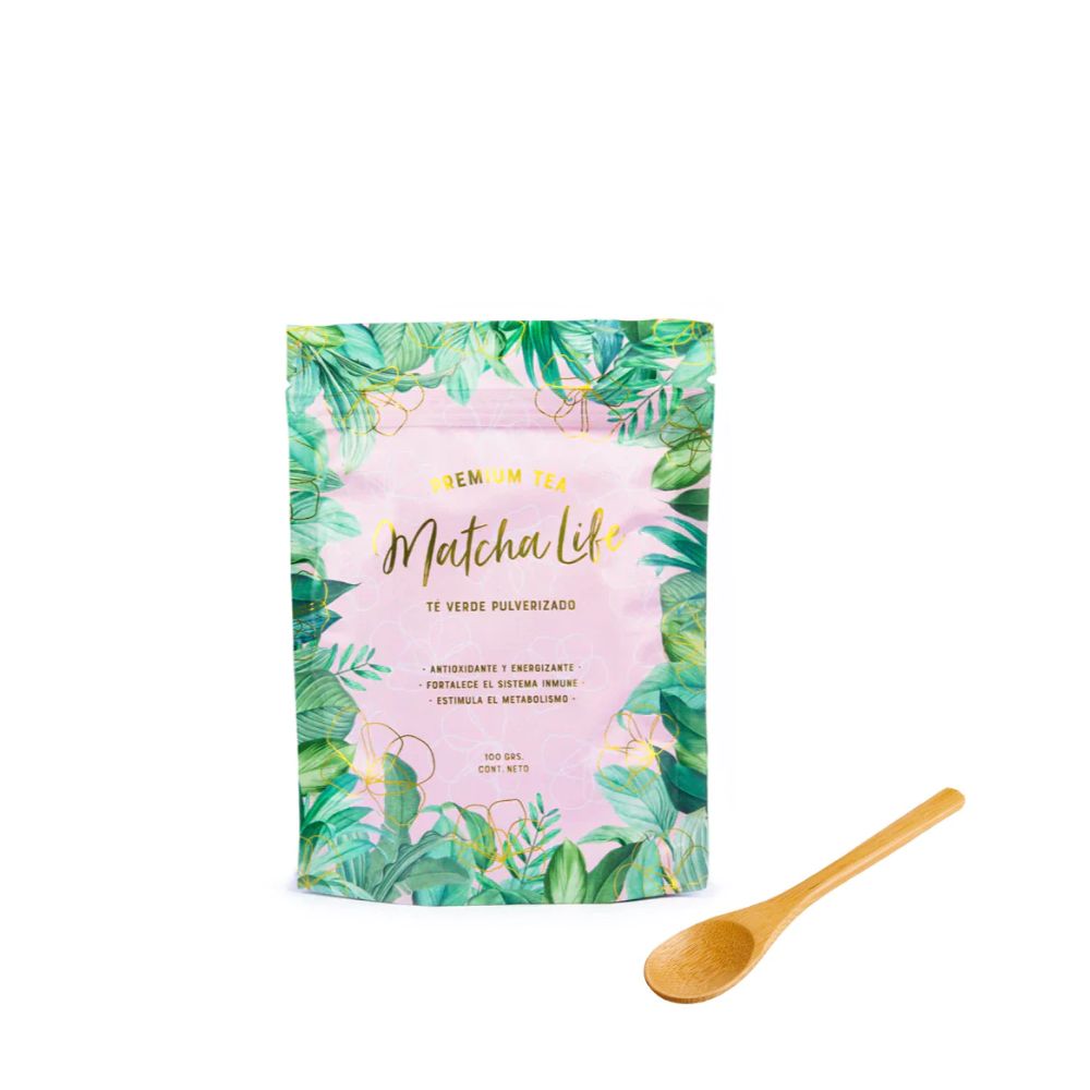 TE MATCHA Y CUCHARA MATCHA LIFE 100 GR