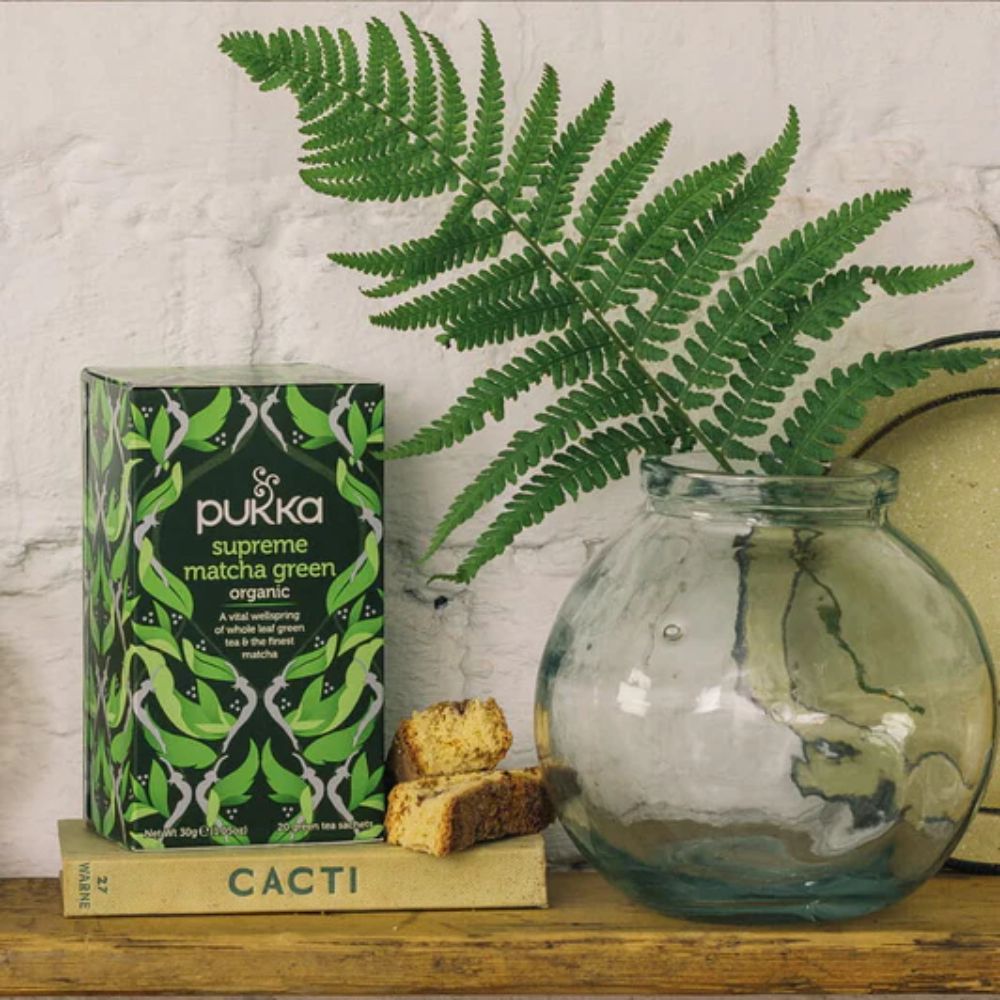 INFUSION SUPREME MATCHA GREEN PUKKA 20 BOLSAS