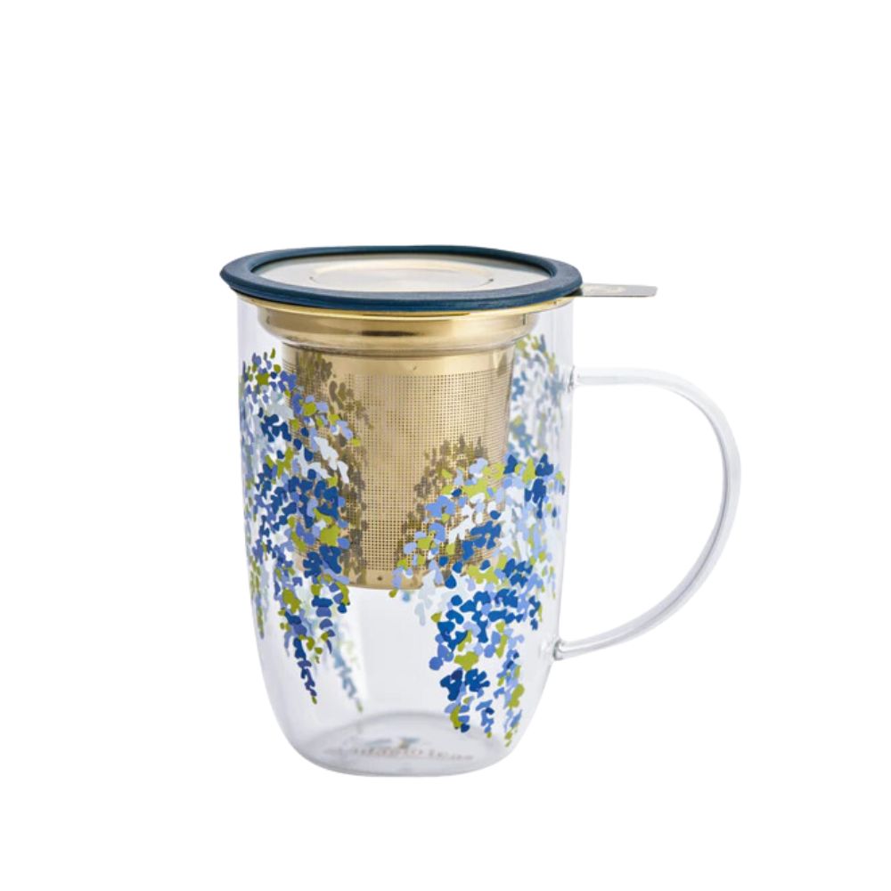 MUG BHORO FEATHER FLOWER ADAGIO TEAS 470ML