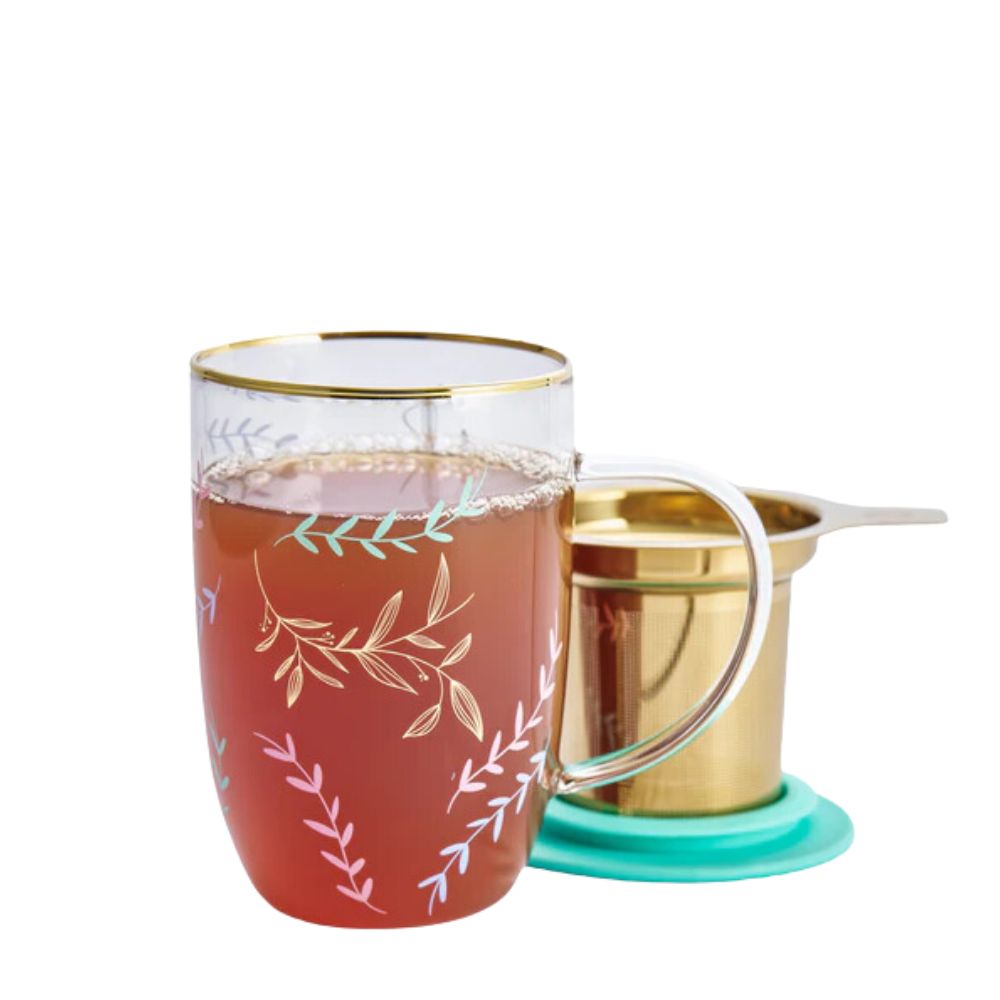 MUG BHORO COLOR LEAVES ADAGIO TEAS 470ML