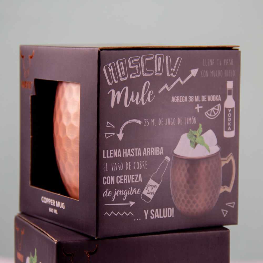 MUG COPPER COBRE WAYU 600ML