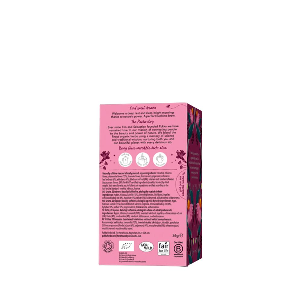 INFUSION NIGHT TIME BERRY PUKKA 20 BOLSAS