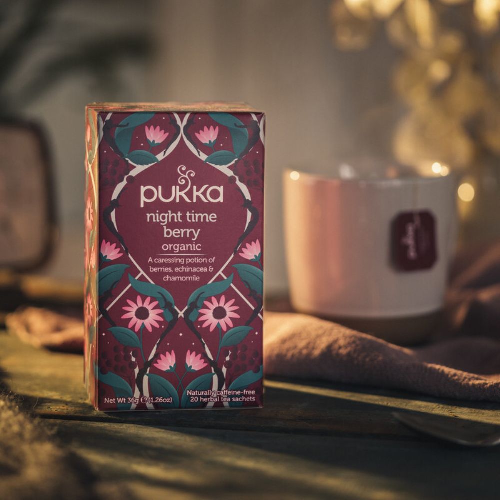 INFUSION NIGHT TIME BERRY PUKKA 20 BOLSAS