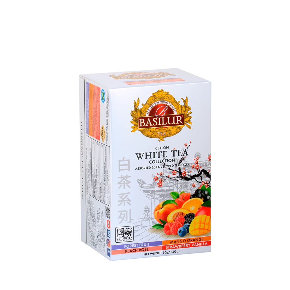 CAJA VARIEDAD TE BLANCO BASILUR 20 BOLSAS