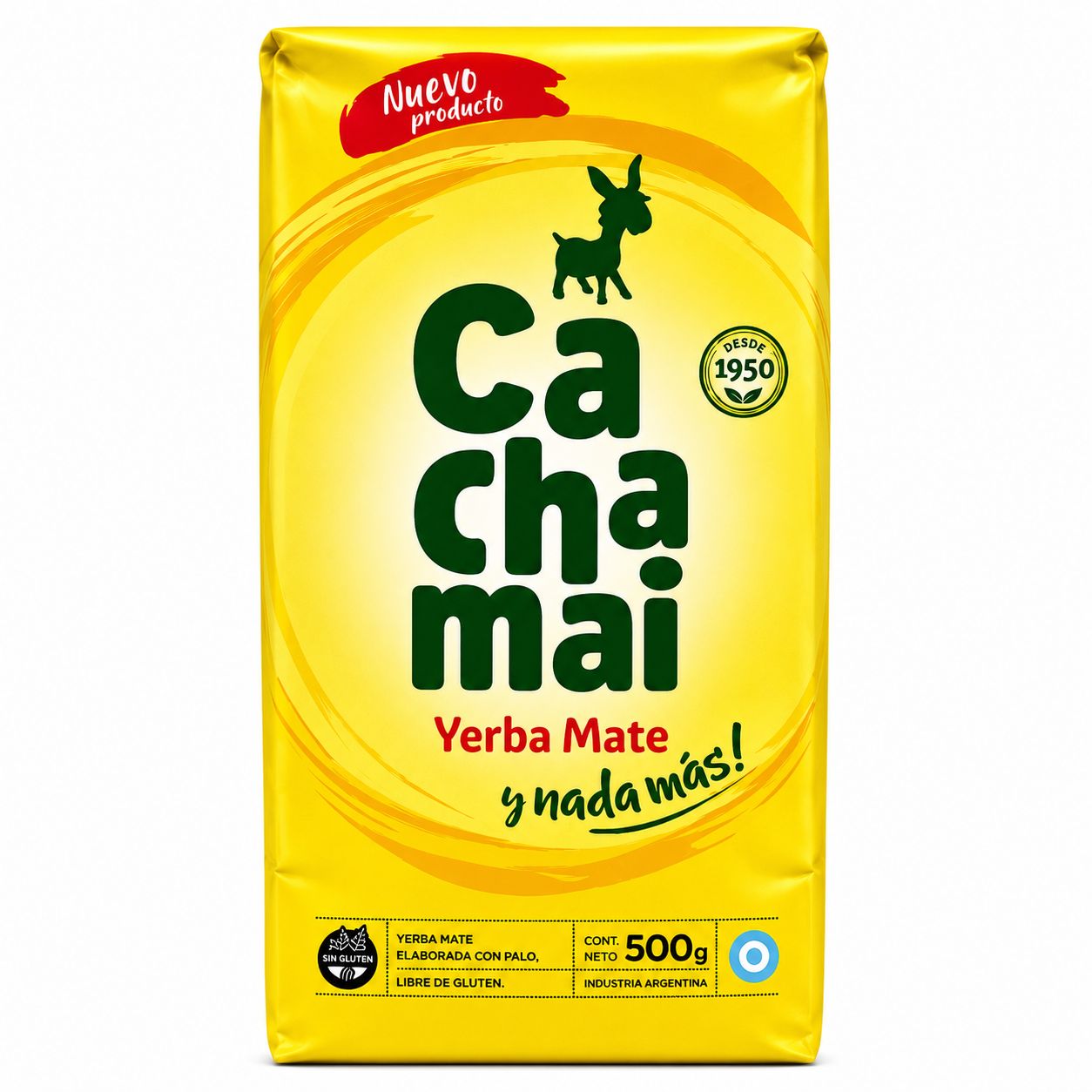 YERBAMATE CACHAMAI TRADICIONAL 500GR