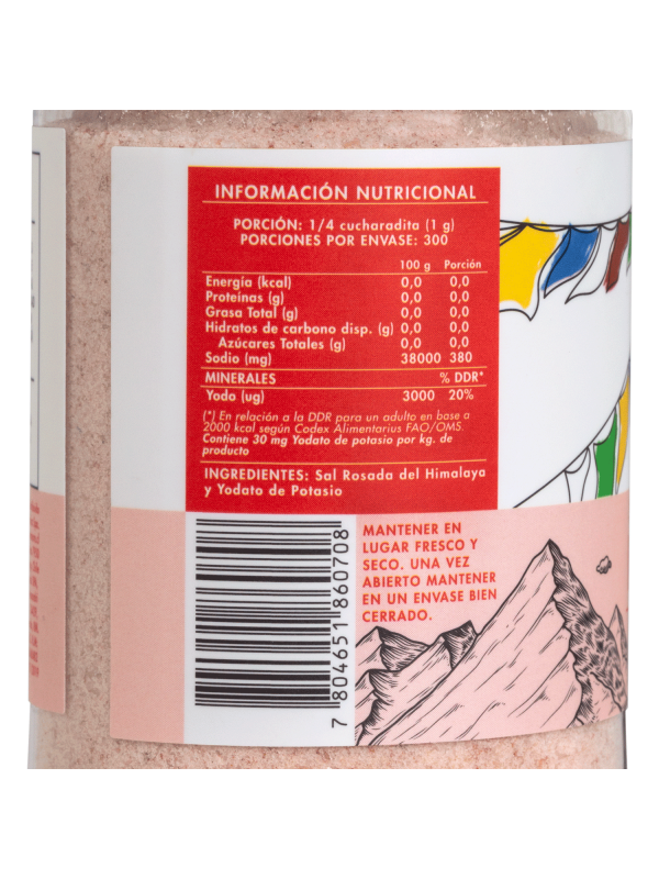 SAL ROSADA FINA MANARE 300 GR