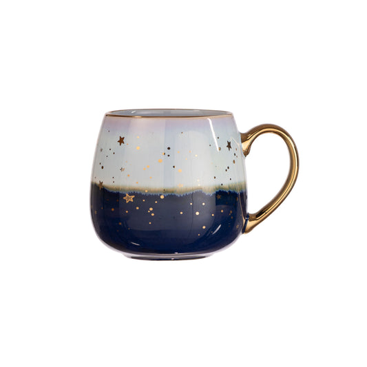 TAZA CERÁMICA AZUL STARS