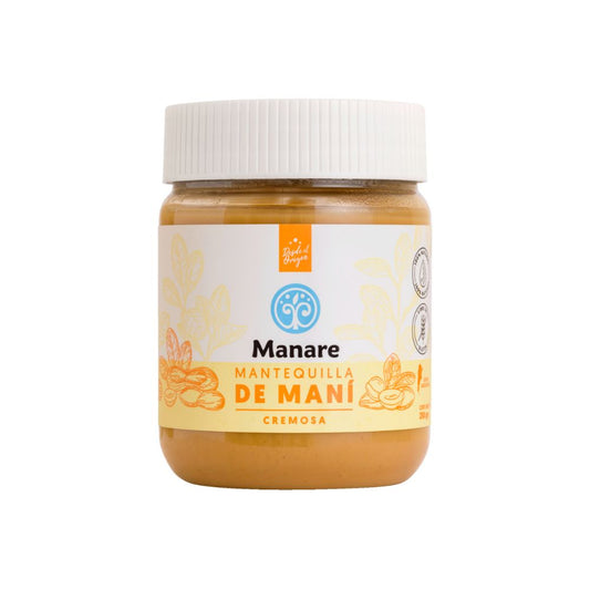 MANTEQUILLA DE MANI MANARE 250GR