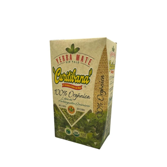 YERBA MATE ORGANICA CURITIBANA  400GR