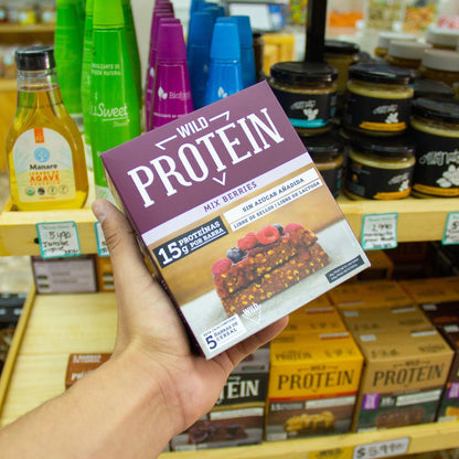 BARRA PROTEINA BERRIES WILD PROTEIN 5UND