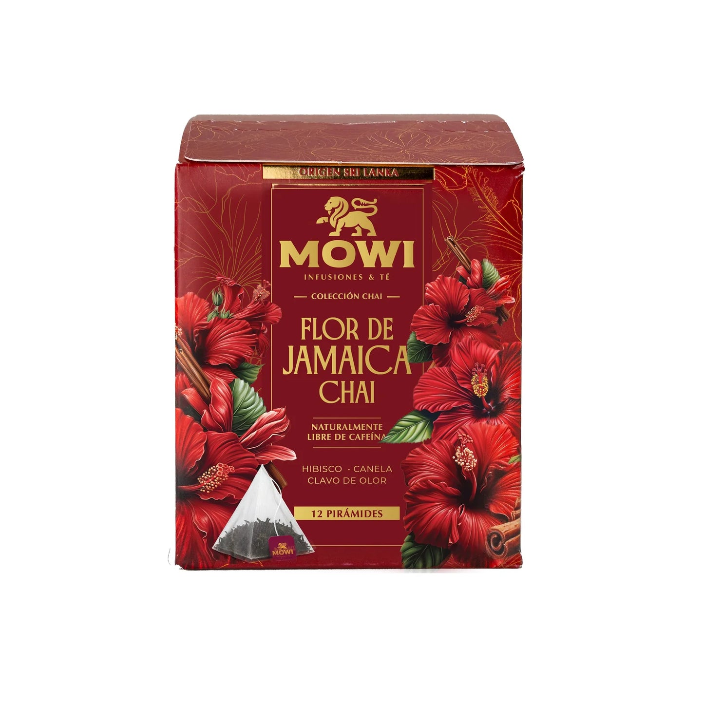CAJA FLOR DE JAMAICA CHAI MOWI 12 UND BASILUR