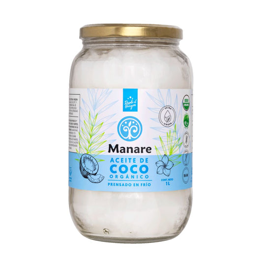 ACEITE DE COCO ORGANICO MANARE 1LT