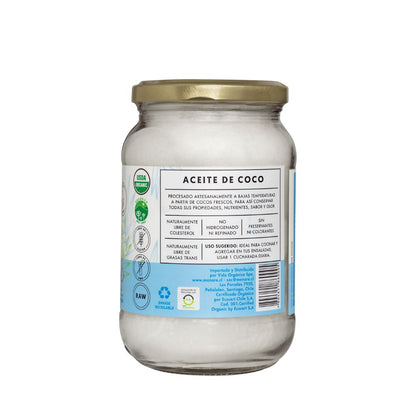 ACEITE DE COCO ORGANICO MANARE 500 ML