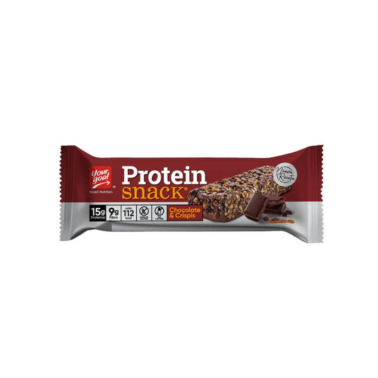 BARRA PROTEINA CHOCOLATE Y CRISPIS YOUR GOAL 42GR