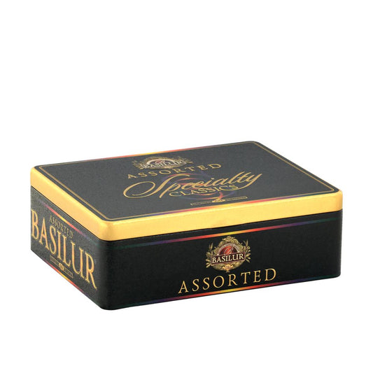 CAJA METALICA VARIEDAD CLASICOS BASILUR 60 BOLSAS