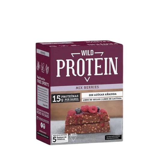 BARRA PROTEINA BERRIES WILD PROTEIN 5UND