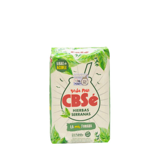 YERBA MATE HIERBAS SERRANAS CBSE 500GR