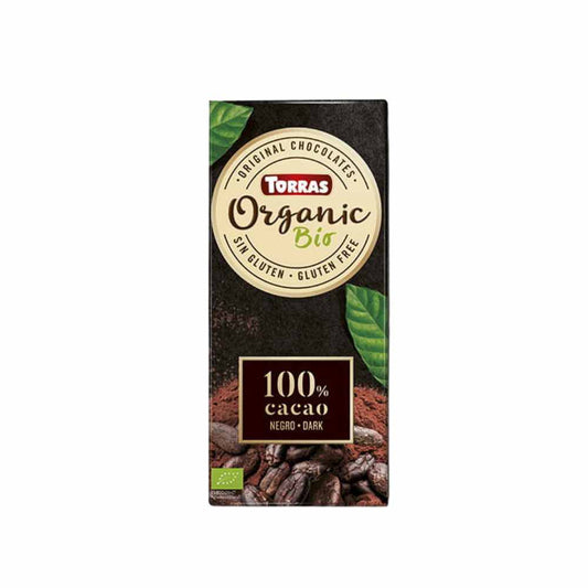 CHOCOLATE 100% CACAO TORRAS 100 GR